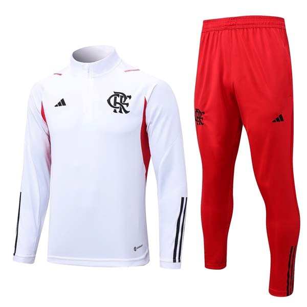 Sudadera De Training Flamengo 2023 2024 Blanco